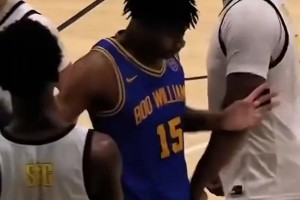 用球说话！名场面：布莱斯被喷垃圾话后，用大帽回应对手！